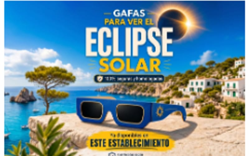 Solar eclipse viewing glasses.